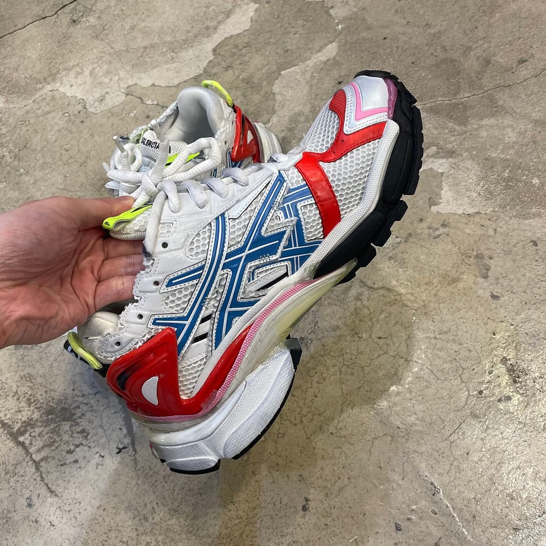 발렌시아가 러너 멀티컬러 스니커즈 상품이미지5