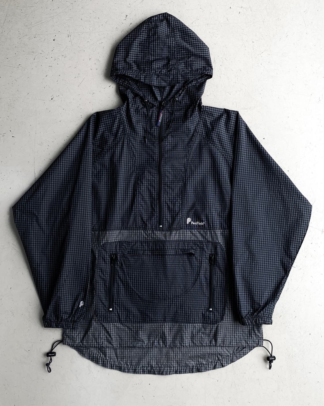 펜 필드 JPN 나일론 립스탑 풀오바 히프집 아노락 상품이미지4