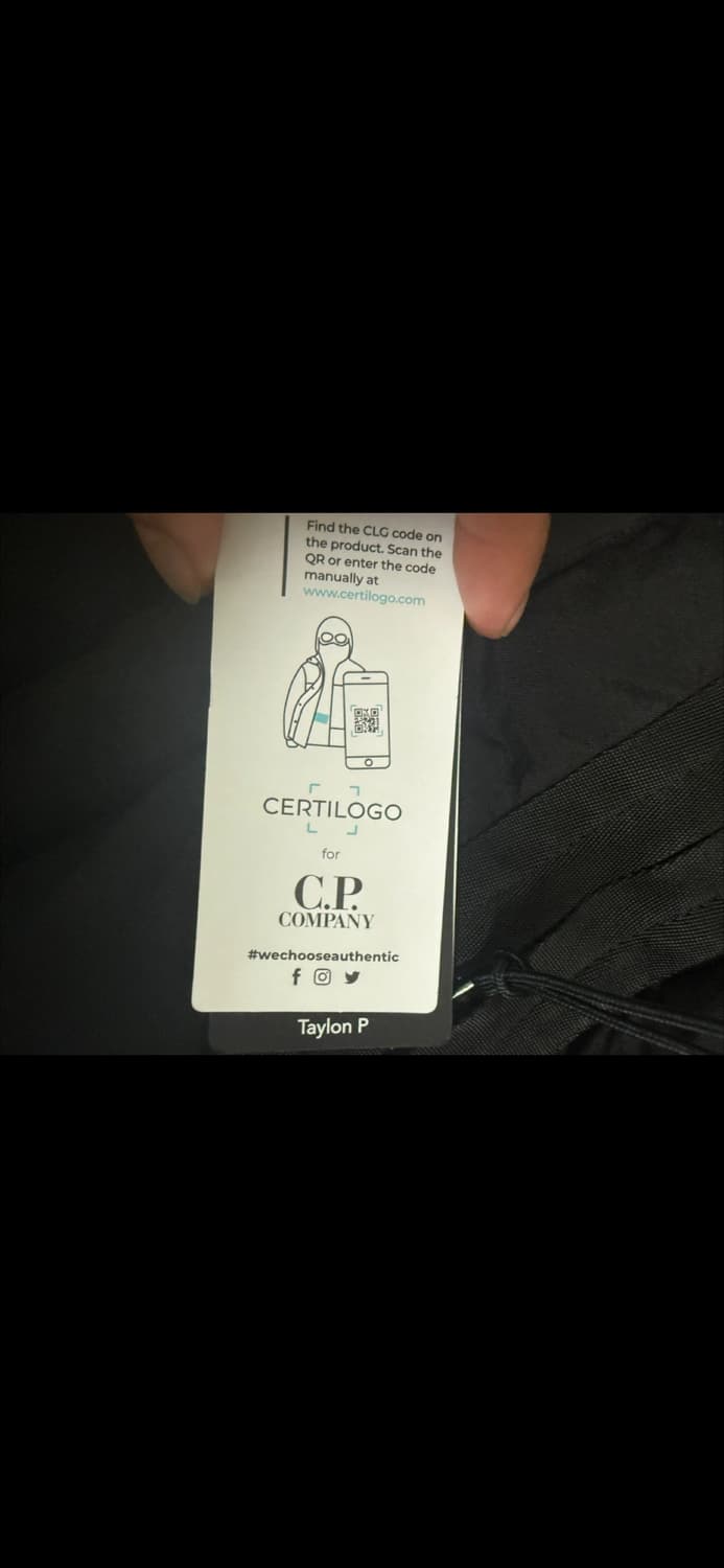 CP컴퍼니 TAYLON P 다운 패딩 블랙 48 새상품  상품이미지6