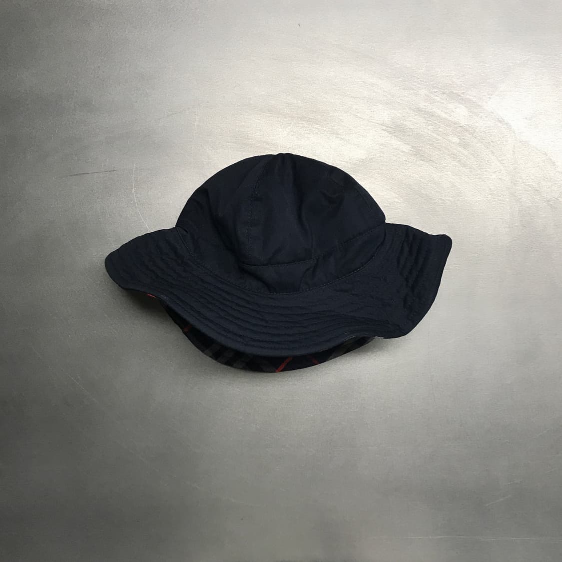 버버리 네이비 버킷햇 M 상품이미지6