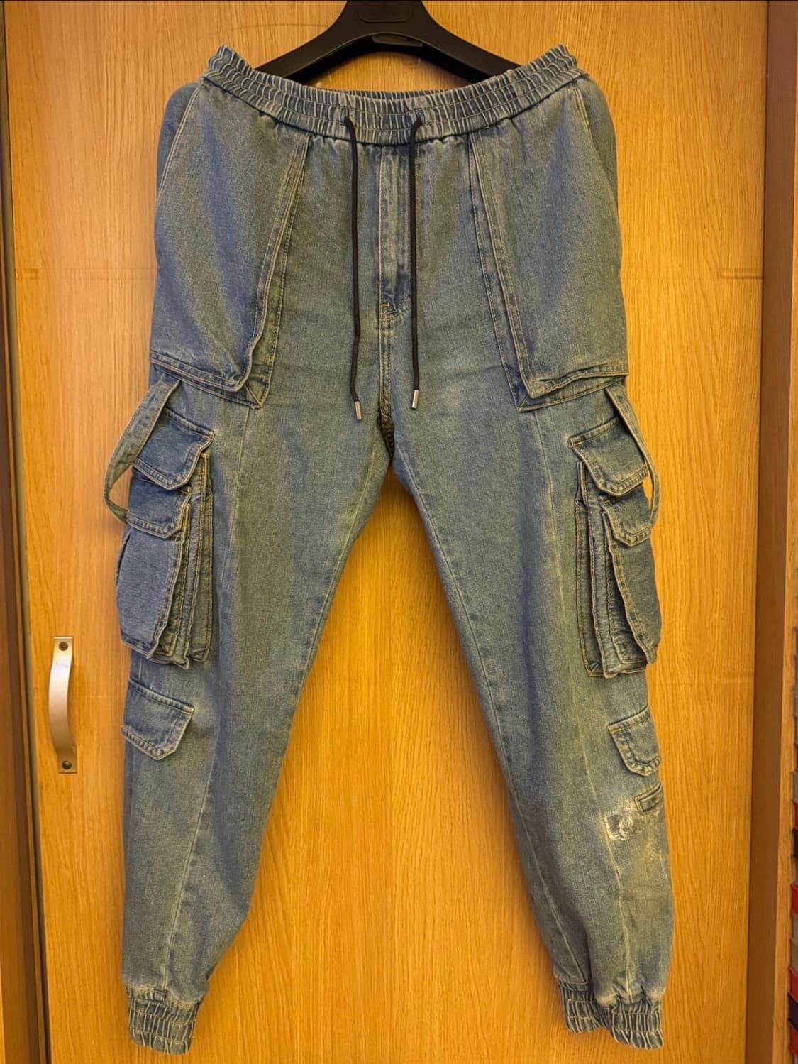 준지 카고 조거 데님 팬츠 46 상품이미지1