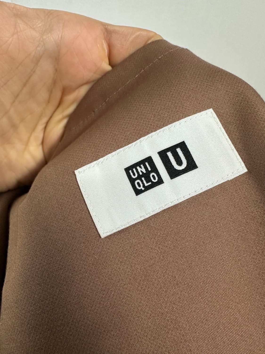 유니클로 U 하프코트 상품이미지3