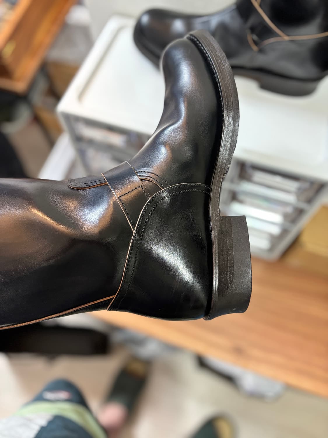 [9.5d] 부코 엔지니어부츠 뷰톡 홀스벗 상품이미지4