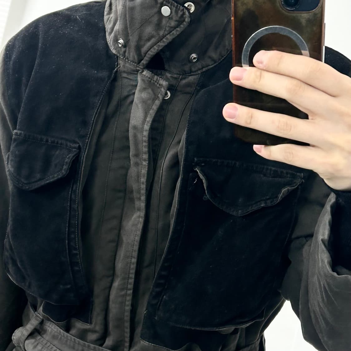 CP 컴퍼니 90s 하이넥 사파리 자켓 상품이미지3