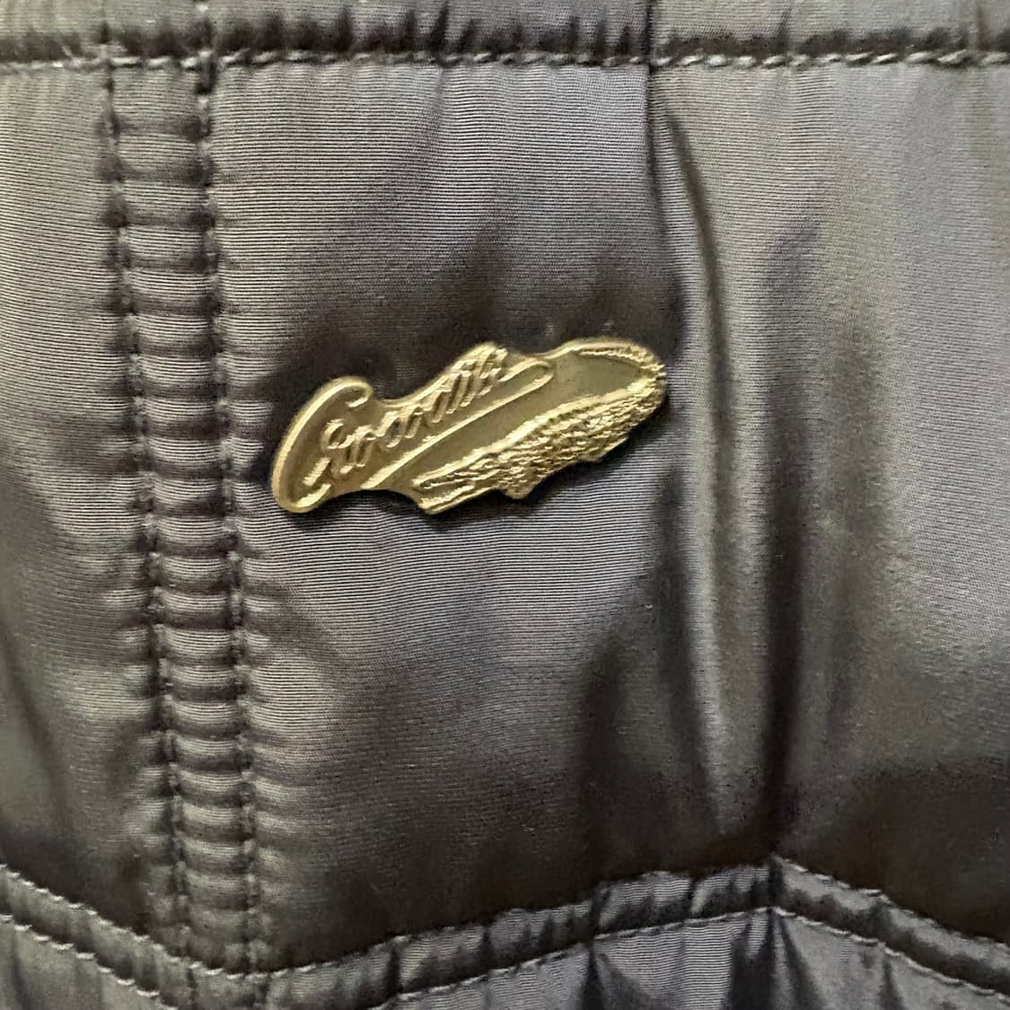 크로커다일 네이비 퀼팅 점퍼 105 상품이미지4