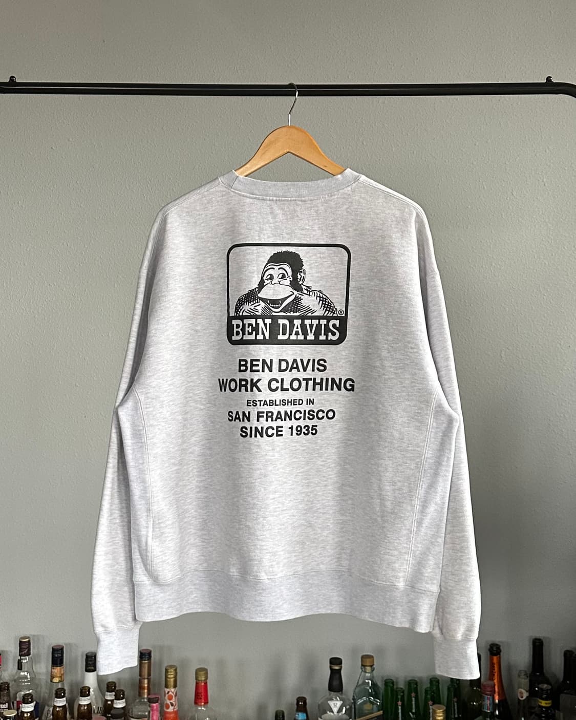 [XL]벤 데이비스 BEN DAVIS 프린팅 맨투맨 상품이미지2