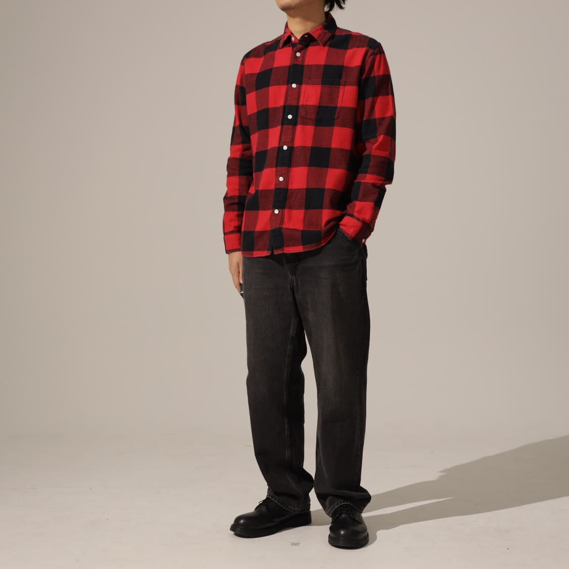 GAP 갭 오가닉코튼 체크 플란넬 셔츠 상품이미지7
