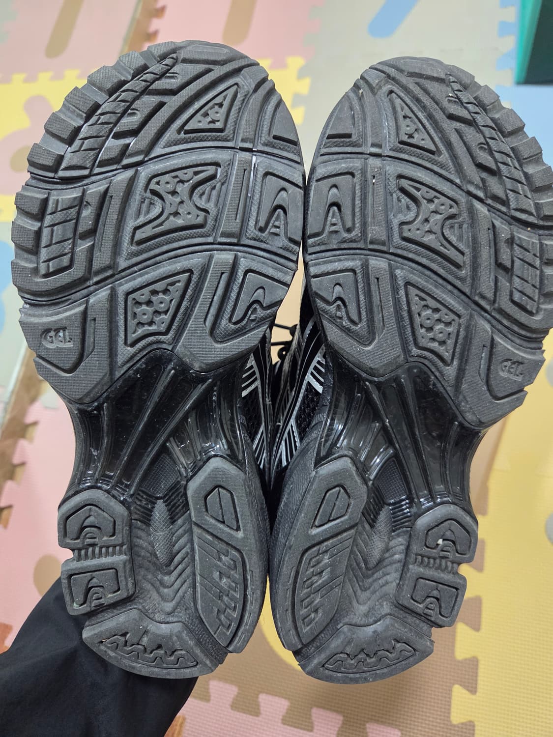 아식스 젤카야노 14 - 블랙,퓨어 실버 260 상품이미지6