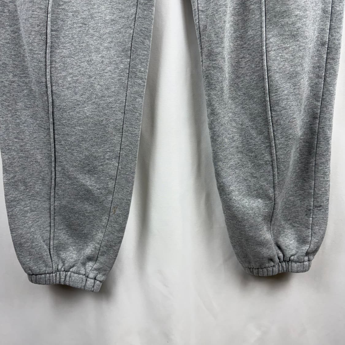 (L) 나이키 키즈/우먼스 핀턱 스웻 조거 팬츠 그레이 상품이미지3