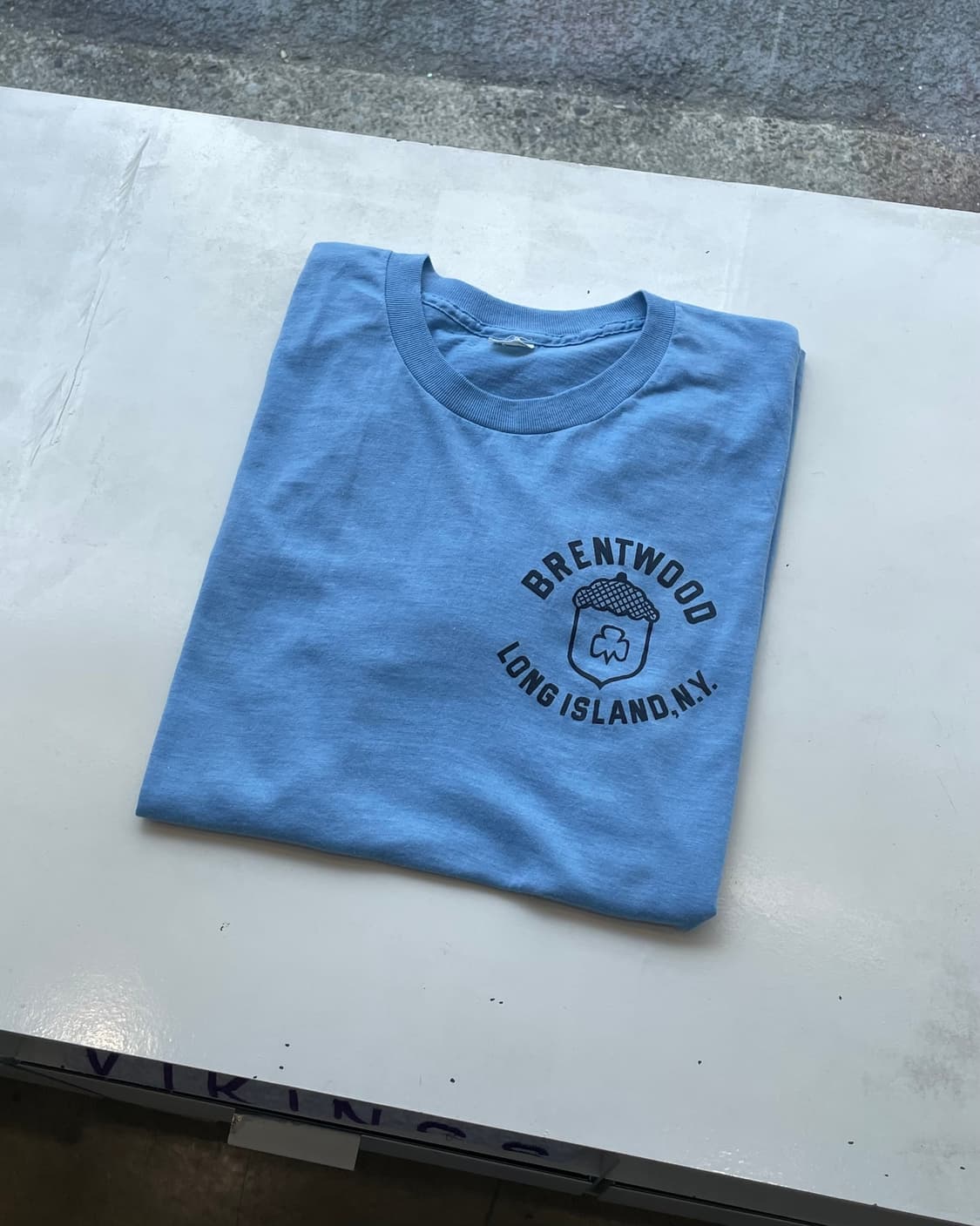 80‘s USA “Brentwood” T-shirt L 상품이미지7