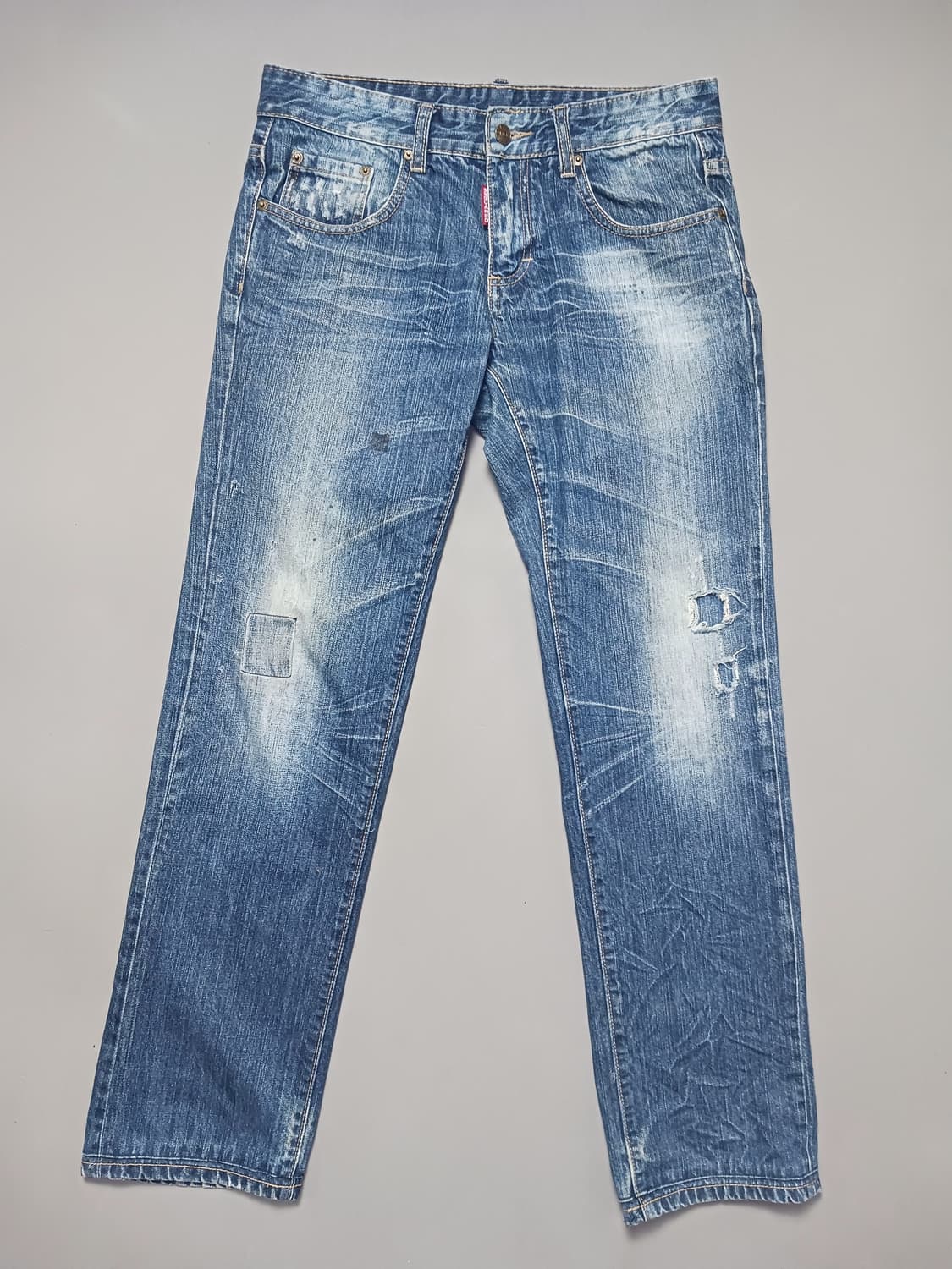 [32] 디스퀘어드2 야구진2 스트레이트진 청바지 상품이미지2