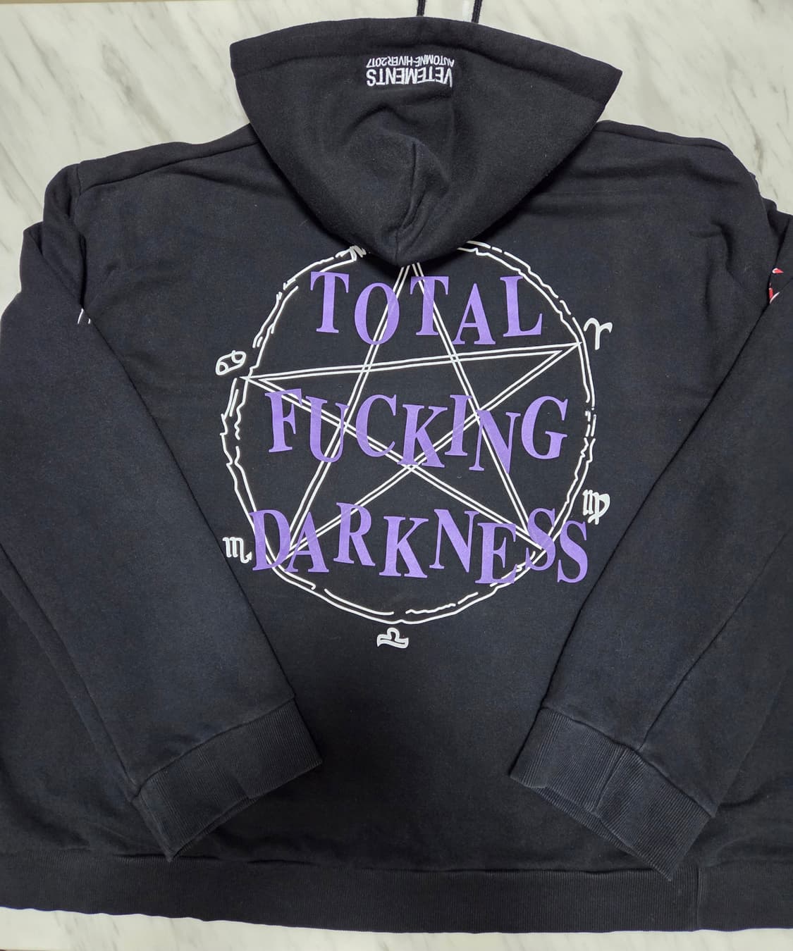 베트멍 다크니스 오버핏 후드티 상품이미지2