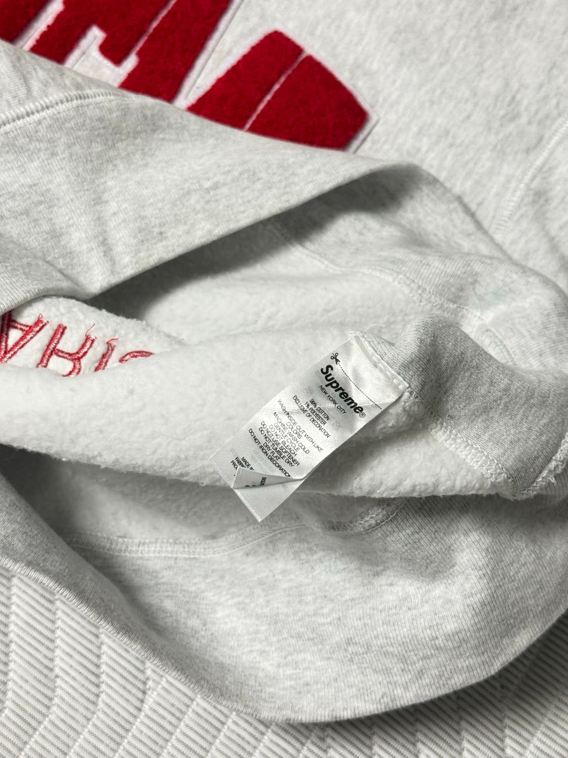 슈프림 시티스 아크 크루넥 그레이 상품이미지2