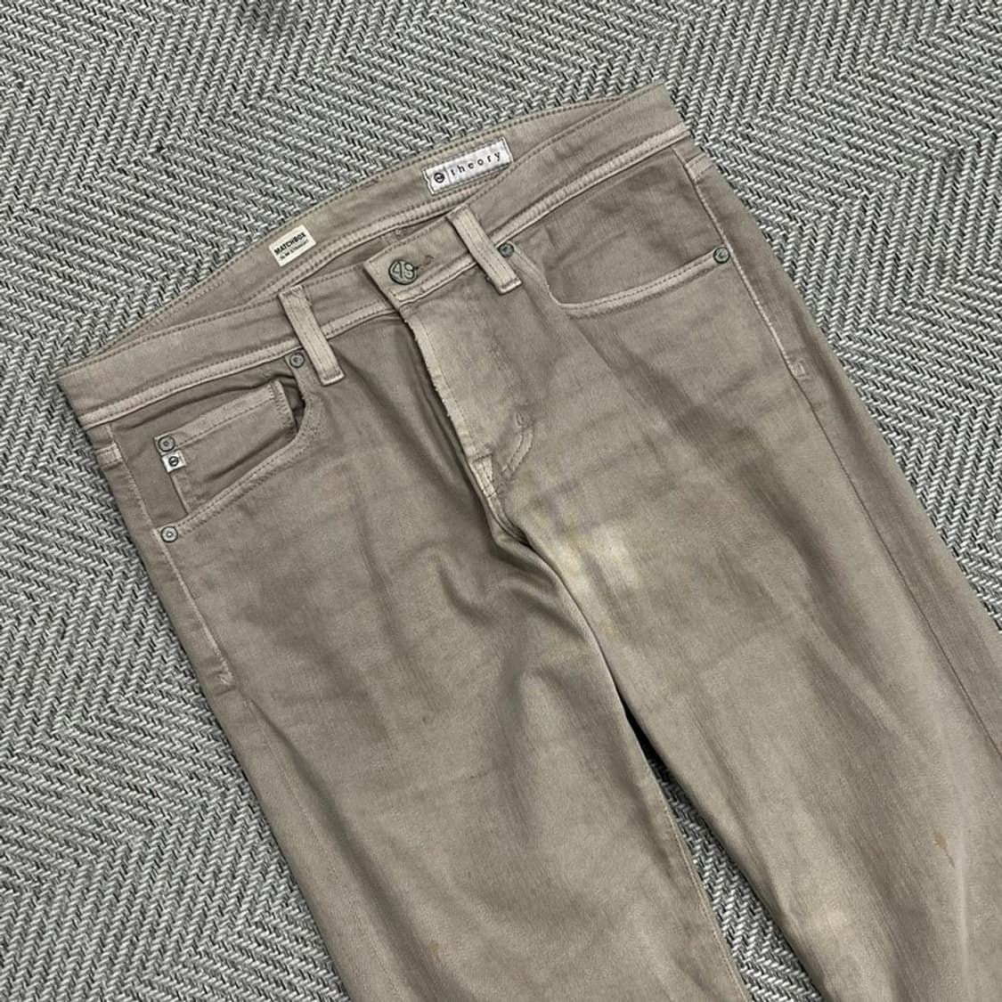 띠어리 스트레이트 슬림핏 메치박스 팬츠 v0903 상품이미지3