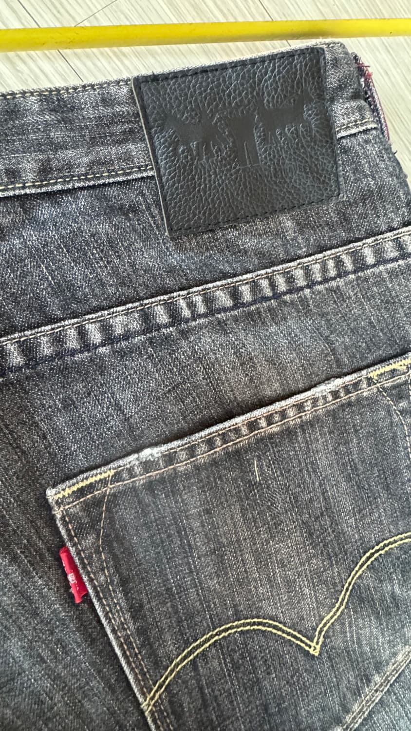 리바이스 블랙 w34 L32 판매 상품이미지10