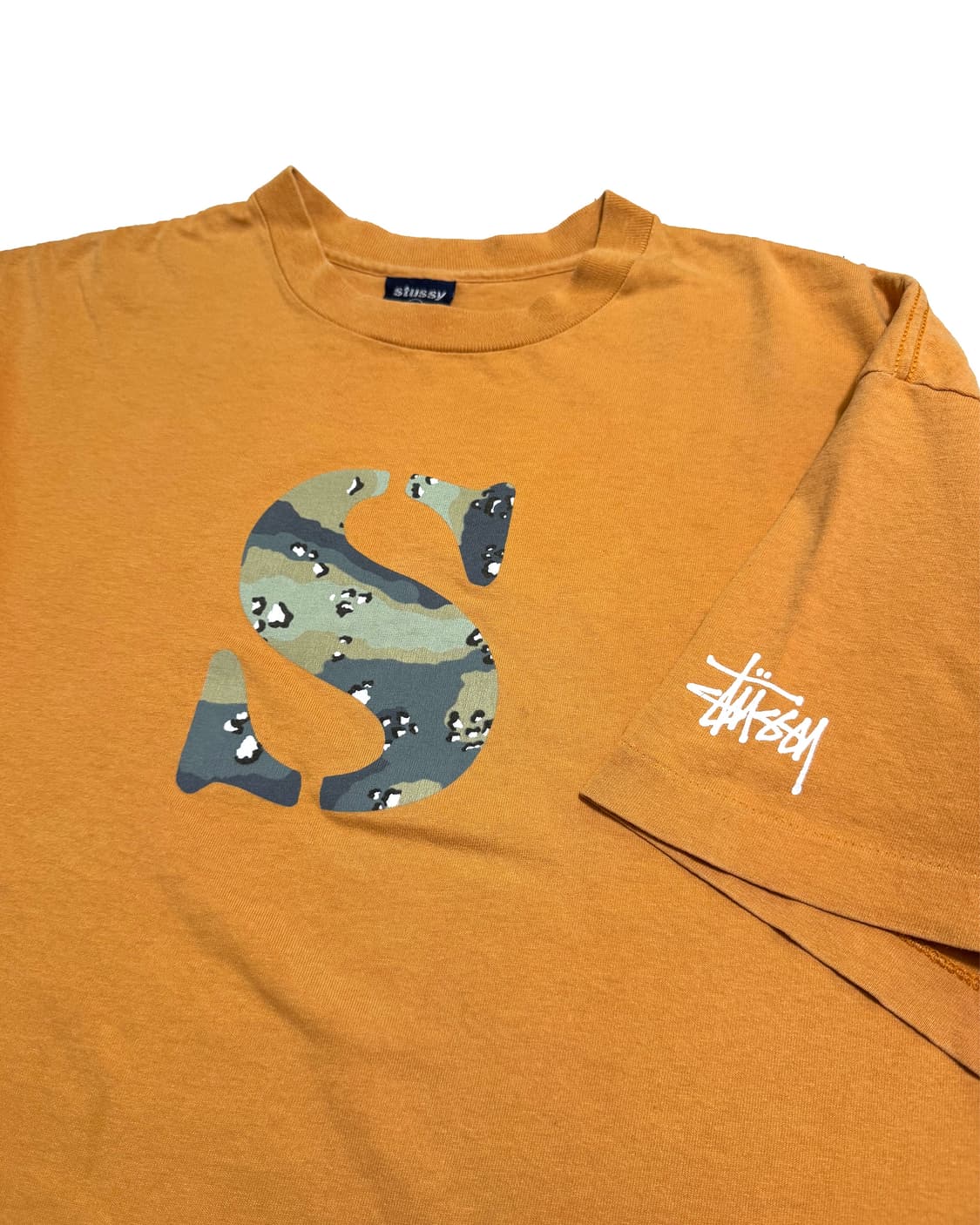 90’s 올드 스투시 카모 티셔츠 상품이미지2