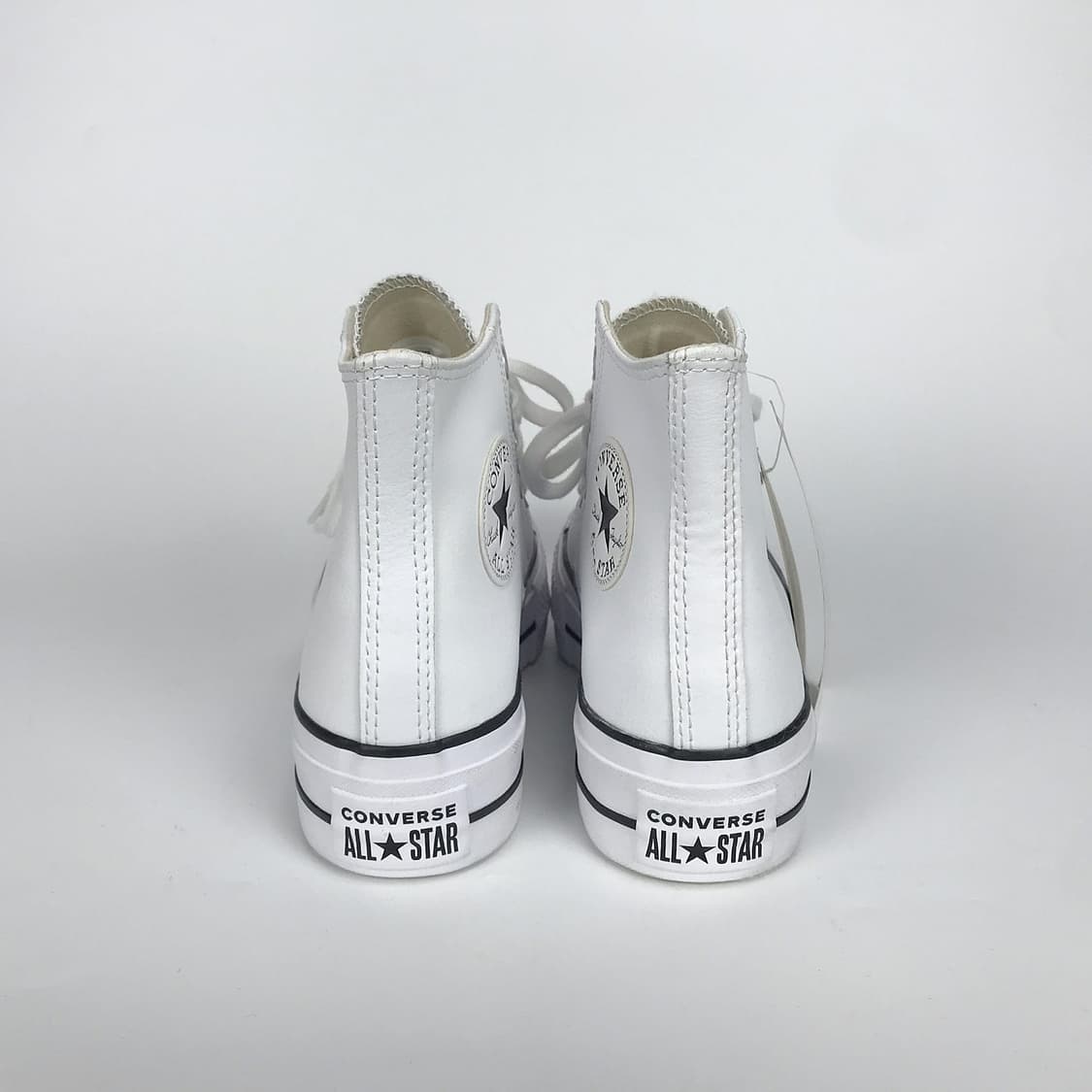 컨버스 척테일러 리프트 플랫폼 레더 신발 운동화 여성235 상품이미지5