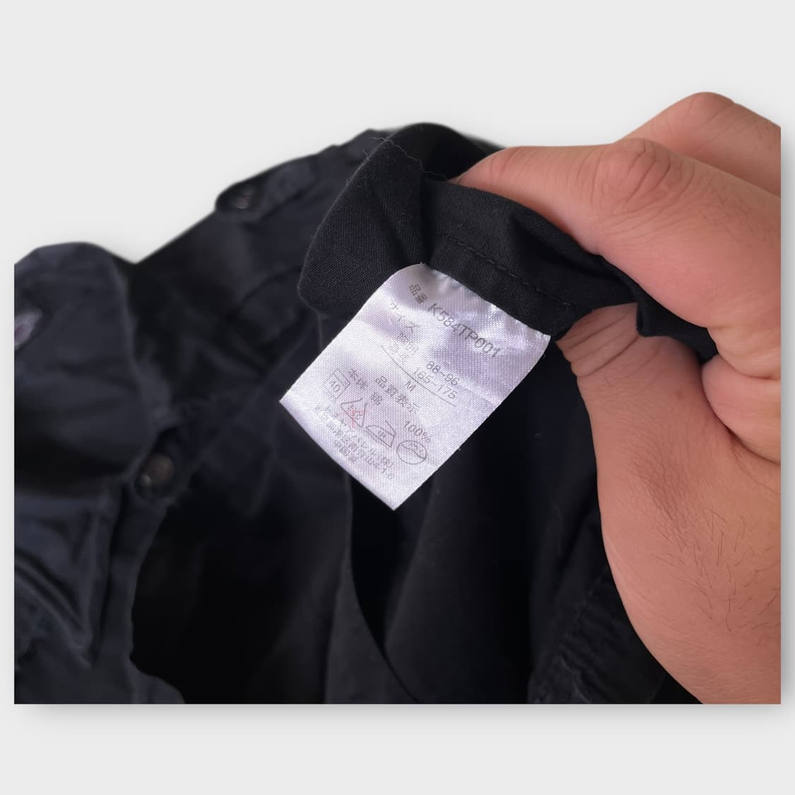 Japanese Vintage . 그런지 락시크 하프 셔츠 상품이미지6