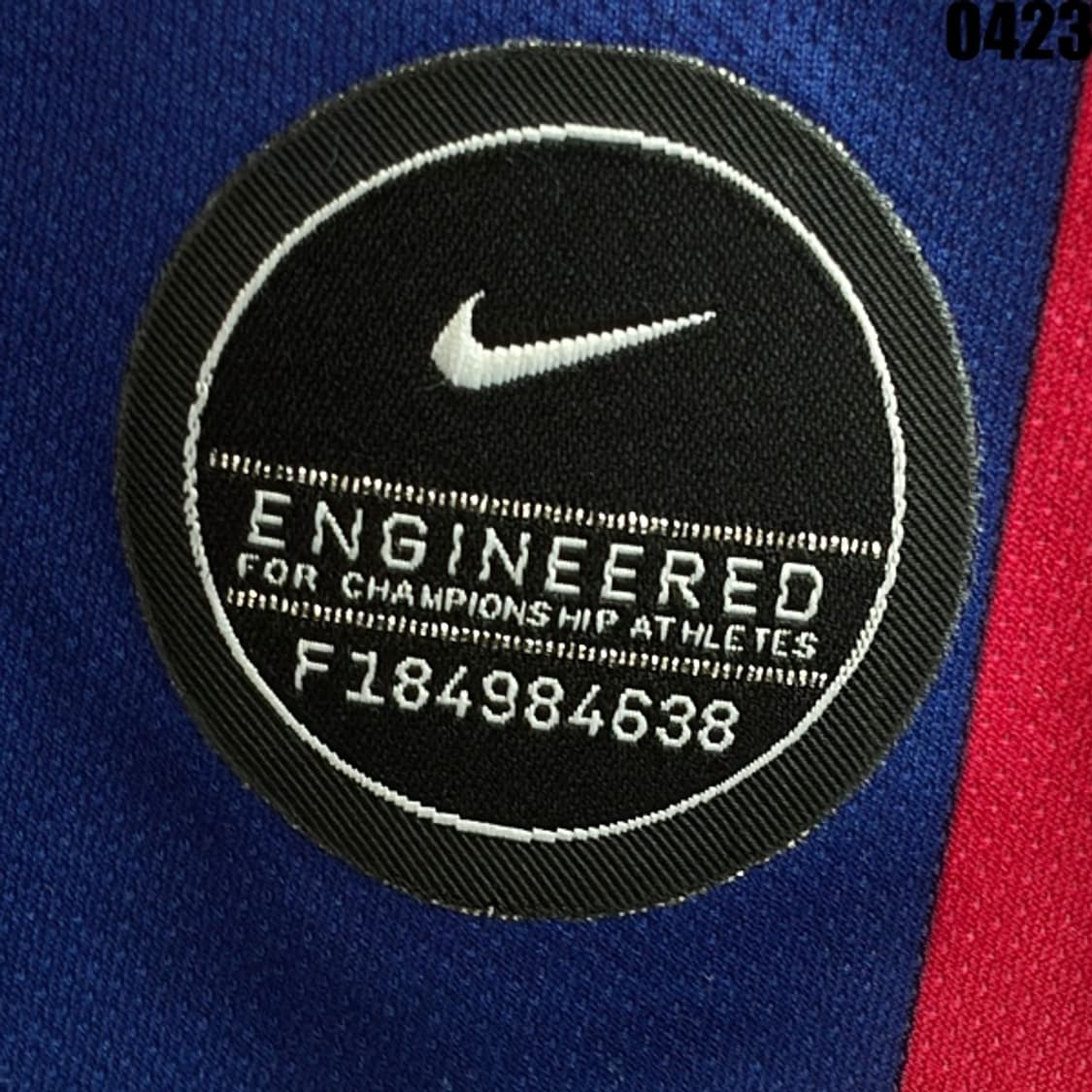 나이키 FC 바르셀로나 홈 유니폼 저지 M 0423 상품이미지4