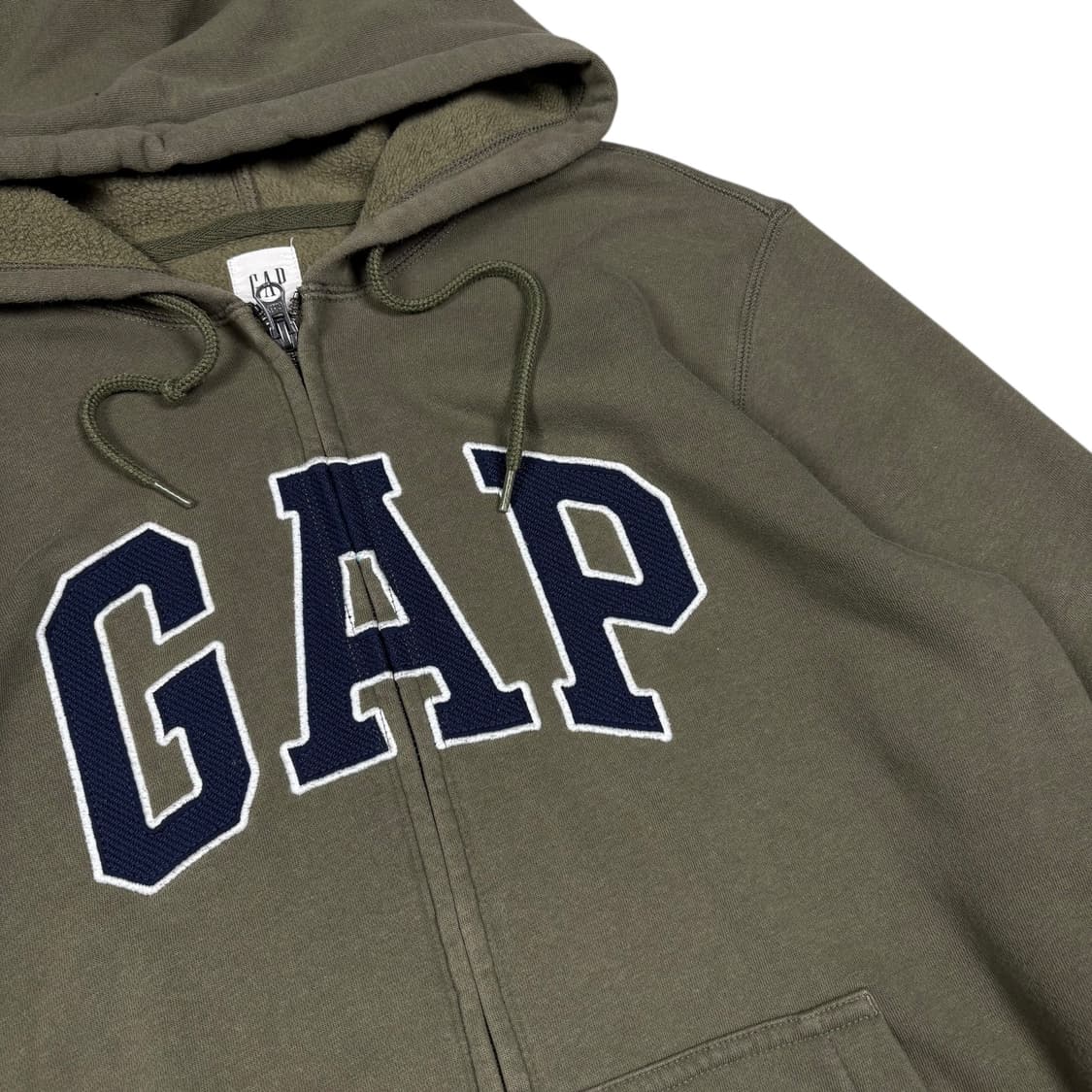 갭 브라운컬러 후드집업 상품이미지2