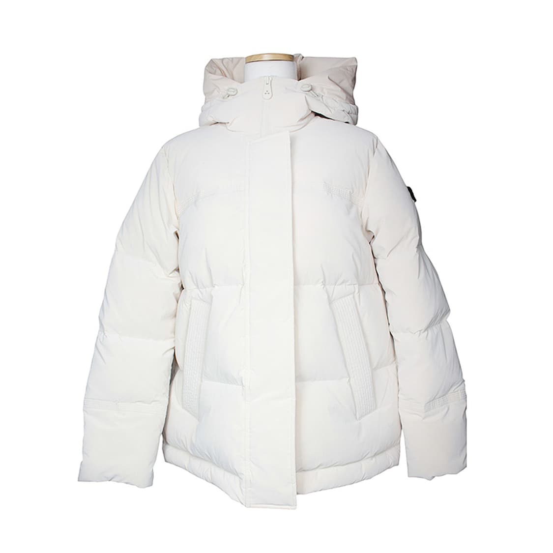 페트레이 라이트베이지 구스 다운 패딩 자켓 44 상품이미지1
