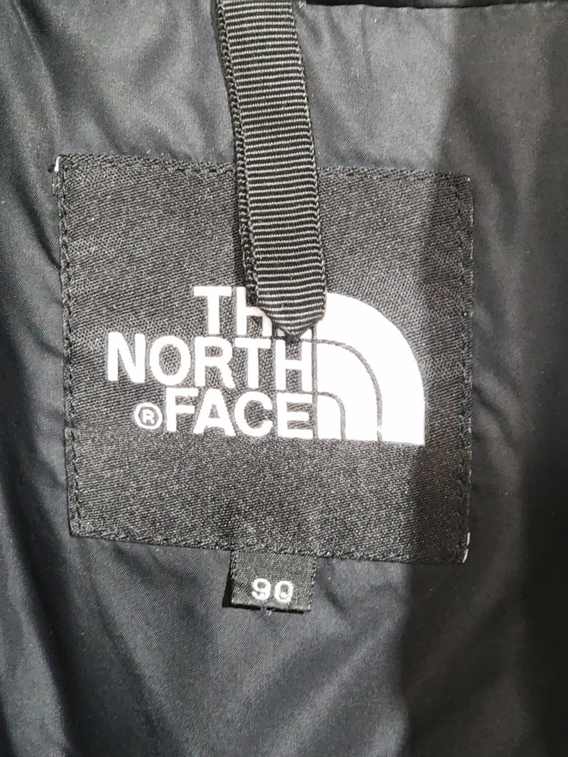 (95) 노스페이스 눕시패딩 점퍼 블랙 700 거위털 구스다운 자켓  상품이미지3