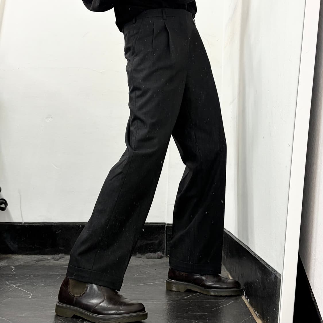 입생로랑 모직 트라우저 상품이미지3