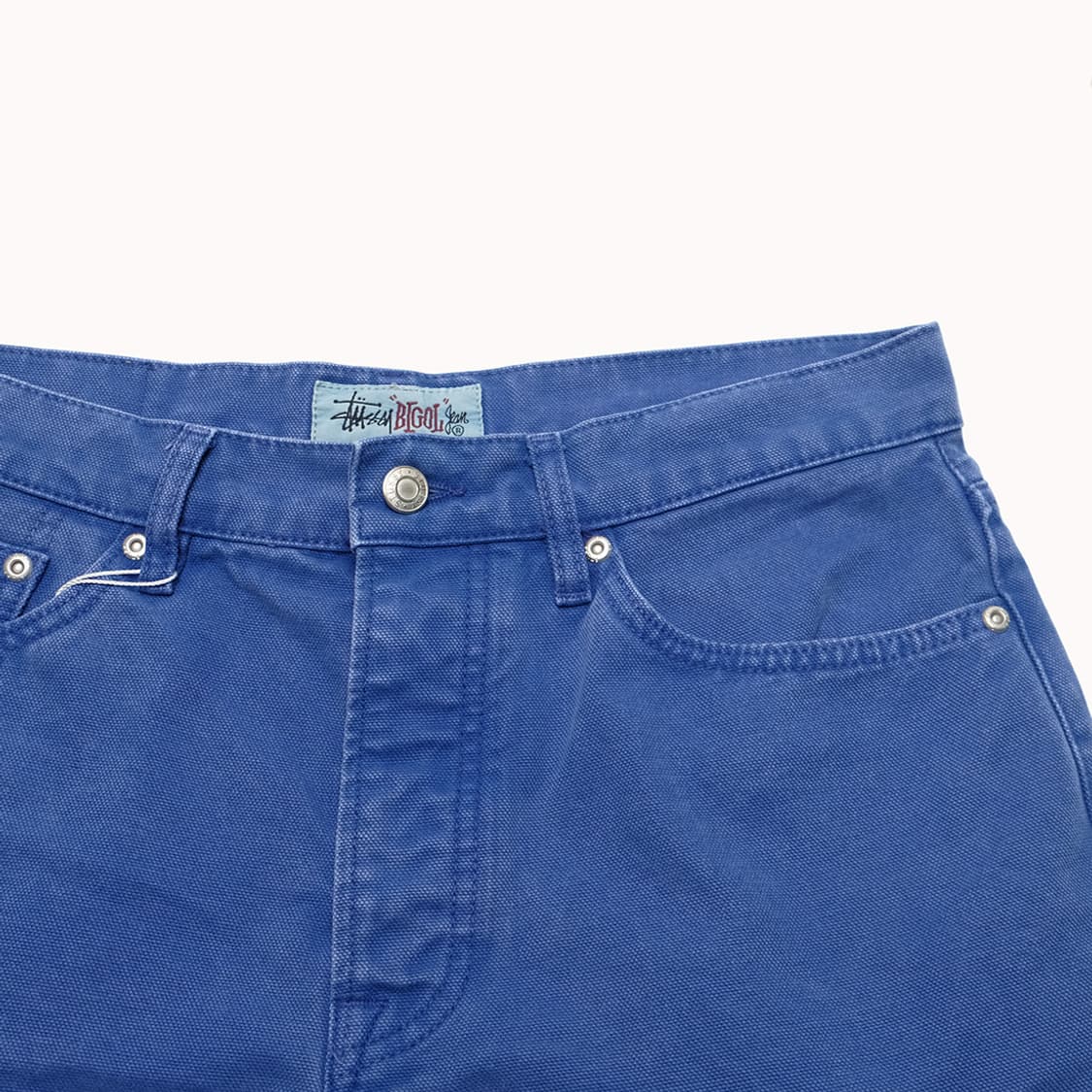 24SS big ol washed canvas shorts 상품이미지2
