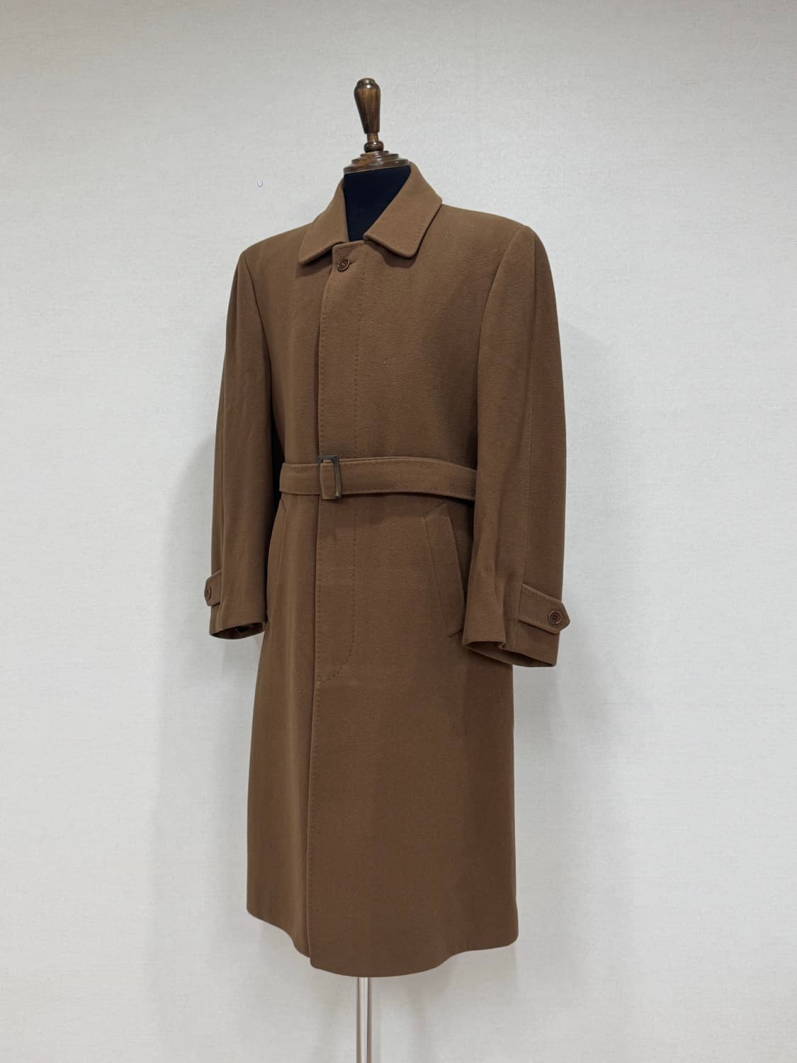 ALESSIO 벨티드 울 코트 (Made in Italy) 상품이미지3