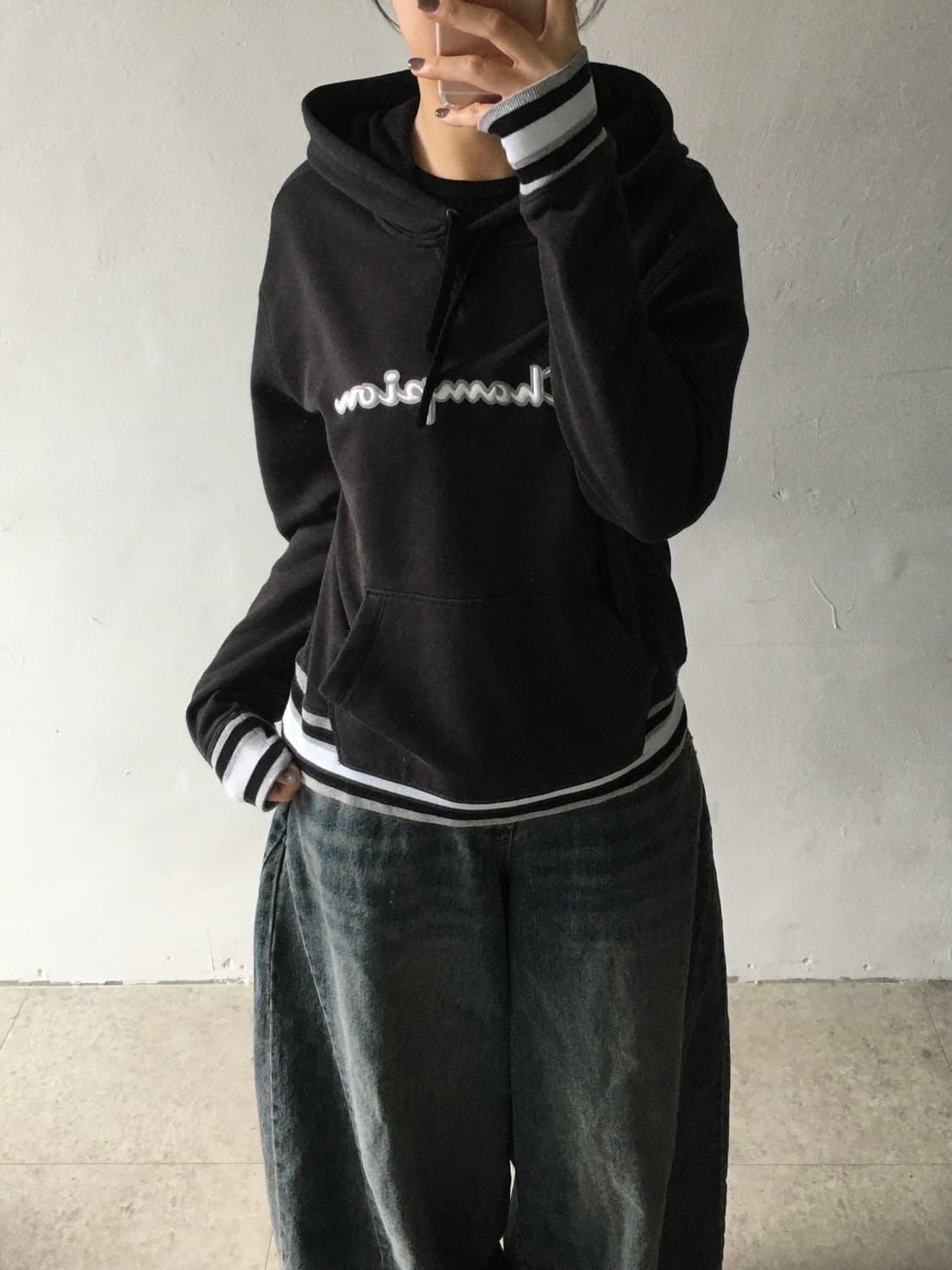 챔피온 스펠 후드티 상품이미지1