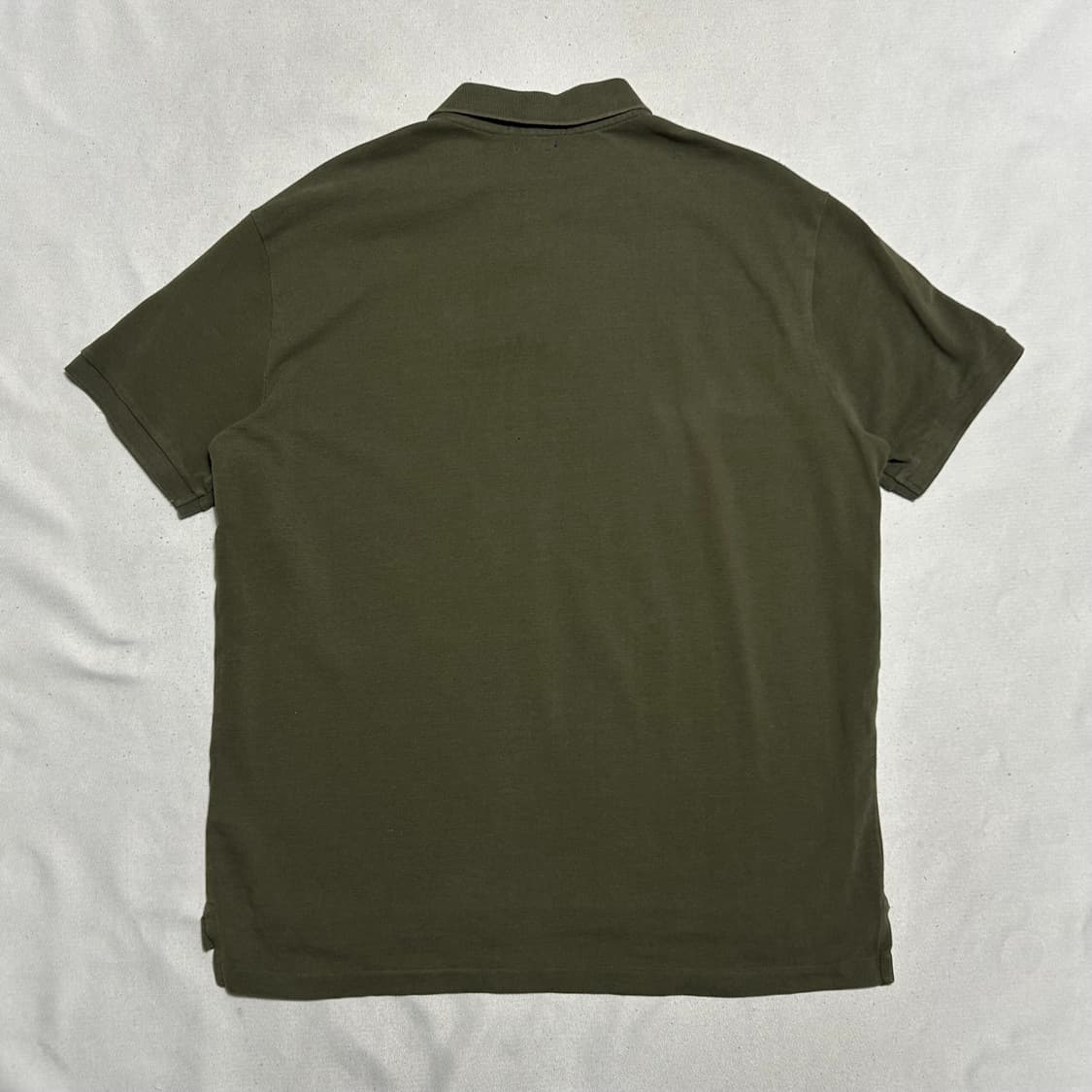 L 폴로랄프로렌 커스텀 슬림핏 브라운 카라 반팔티  상품이미지3