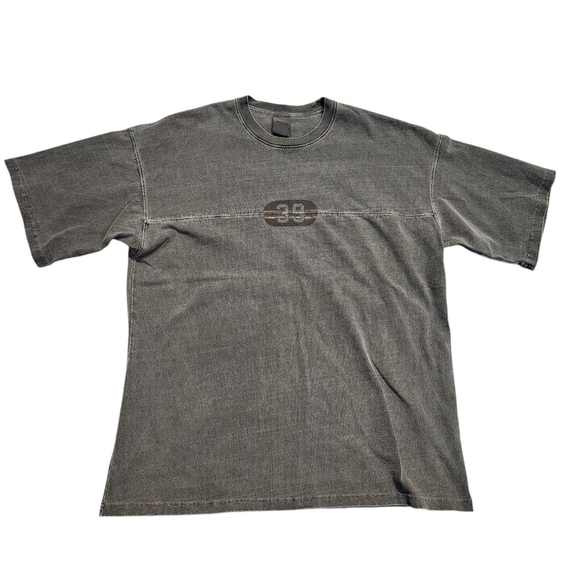 에스피오나지 빈티지 워싱 티셔츠 그레이 상품이미지1