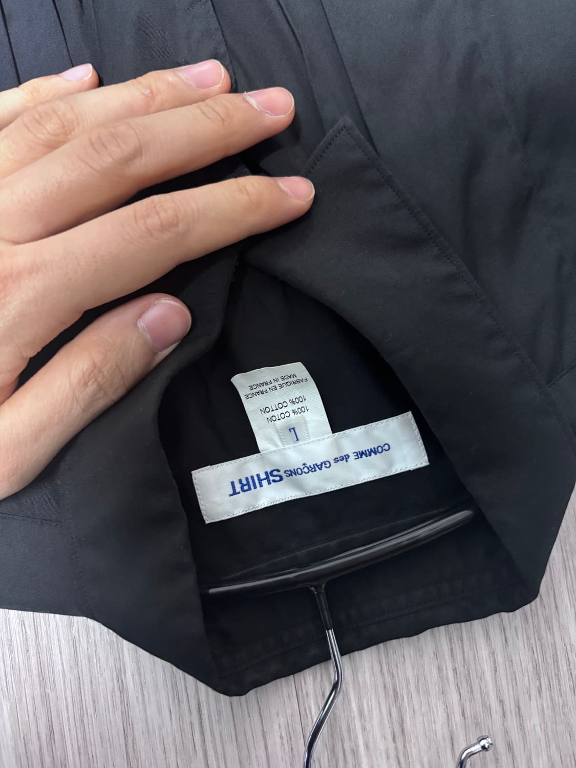 꼼데가르송 셔츠 오리가미셔츠 L 상품이미지3