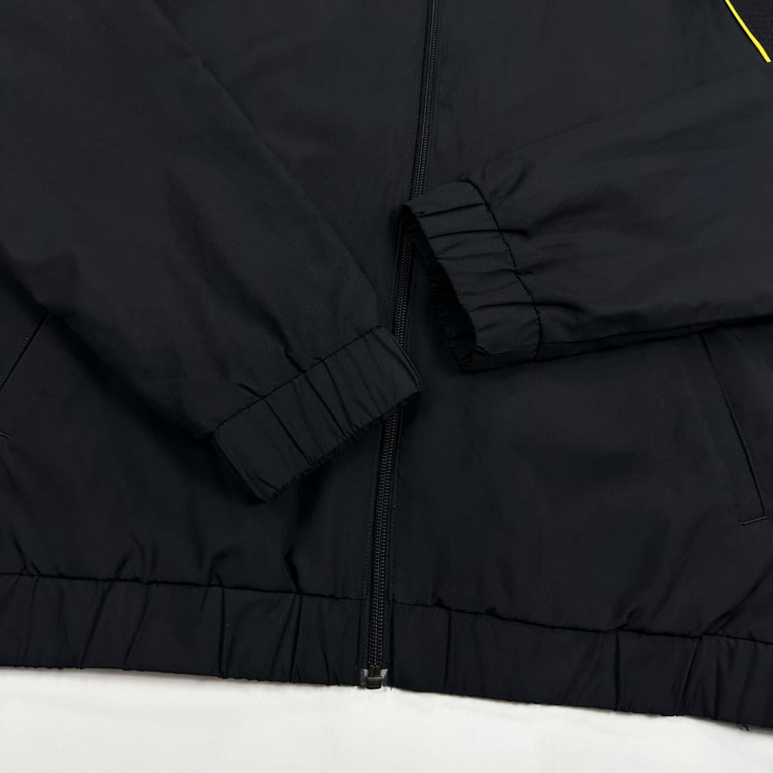 아디다스 오리지널 삼선 블랙 바람막이 자켓 (L) 상품이미지4