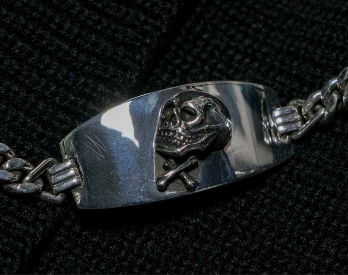 엣라코 AT LAST & CO 스컬콤비 10K 브레이슬릿 풀박스  상품이미지7