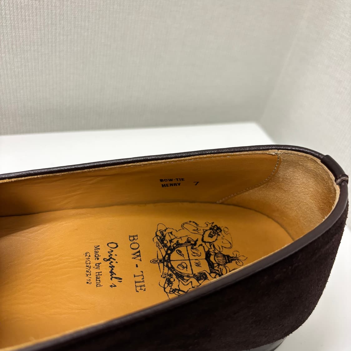 보우타이 헨리 벨지안로퍼 스웨이드 7사이즈 상품이미지4