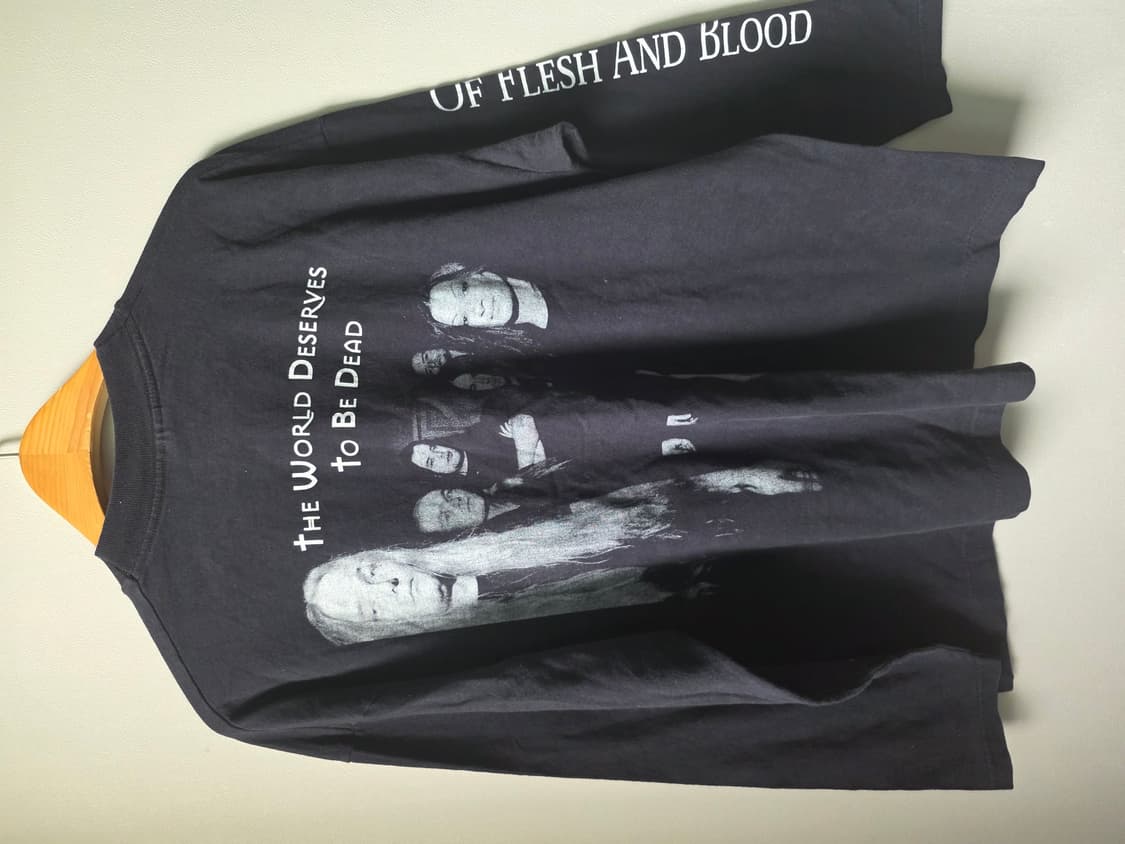 빈티지 90s occult 오컬트 밴드티 오리지널 고스 하드코어 메탈 상품이미지7