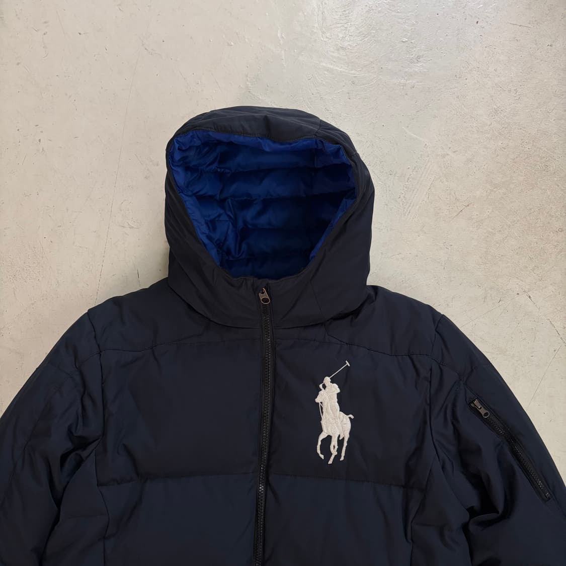 폴로 랄프로렌 빈티지 빅포니 패딩 XL 상품이미지2