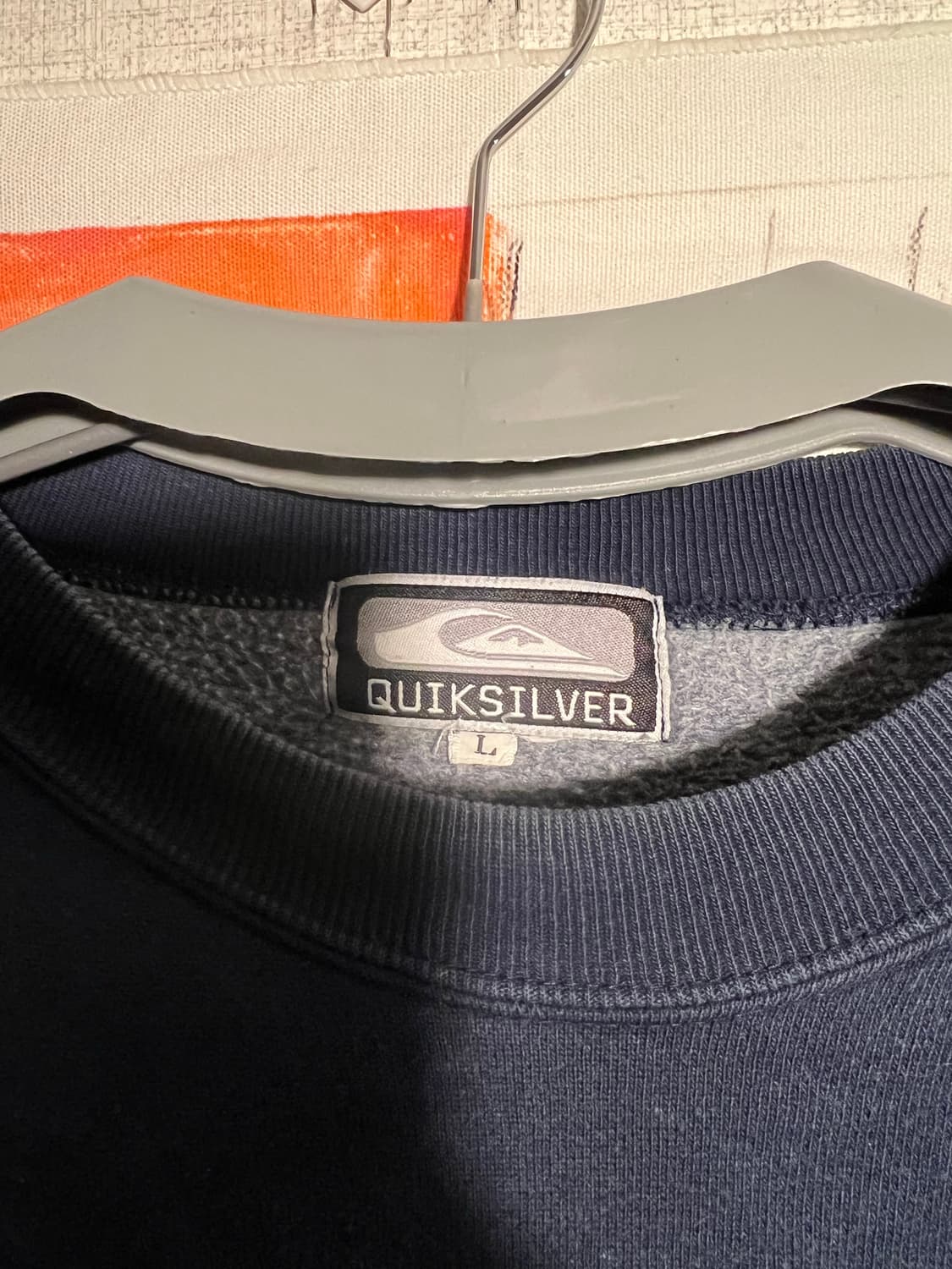 퀵실버 네이비 맨투맨 상품이미지3