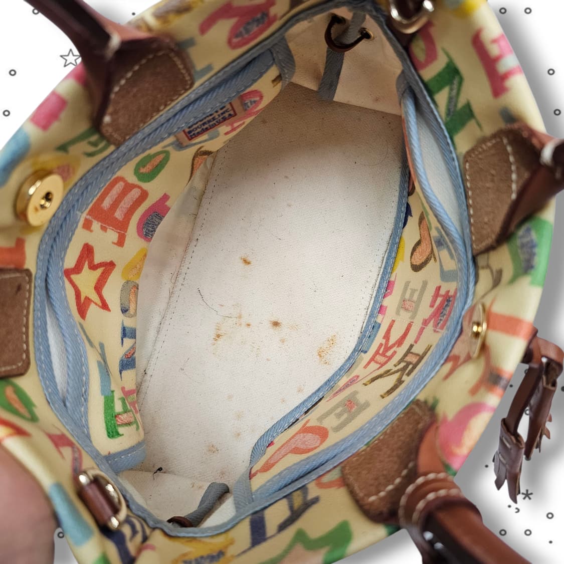 Dooney&Bourke 두니앤부르크 레인보우 그래피티 핸드백 상품이미지8