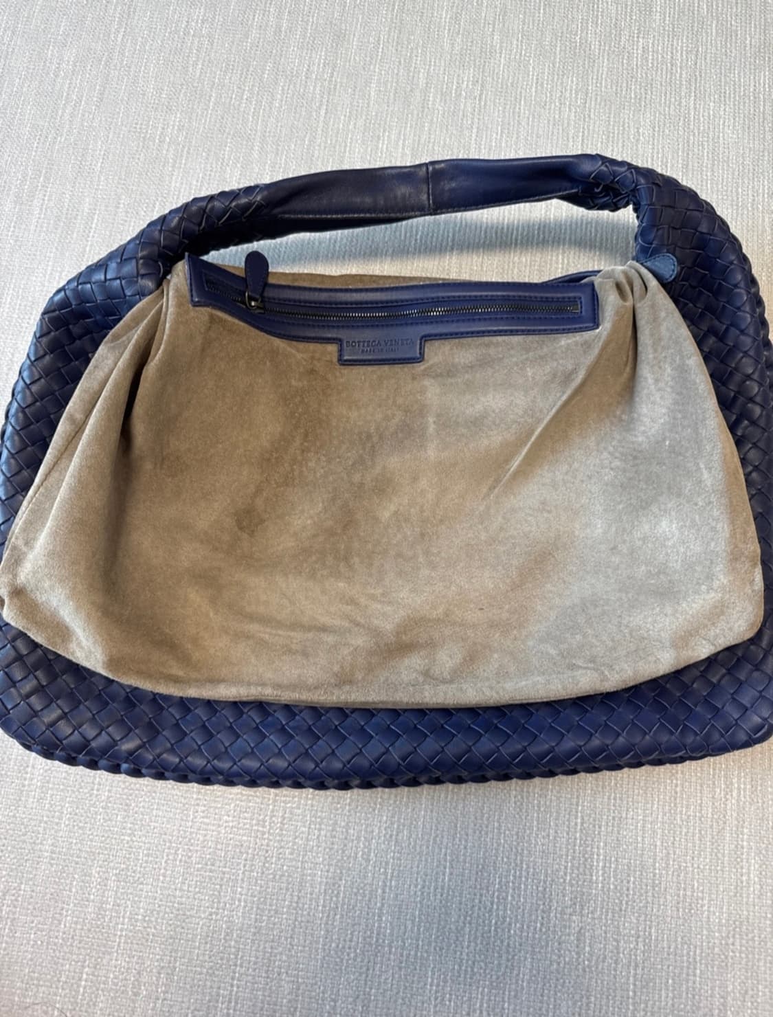 보테가베네타 인트레치아토 호보백 네이비 상품이미지6