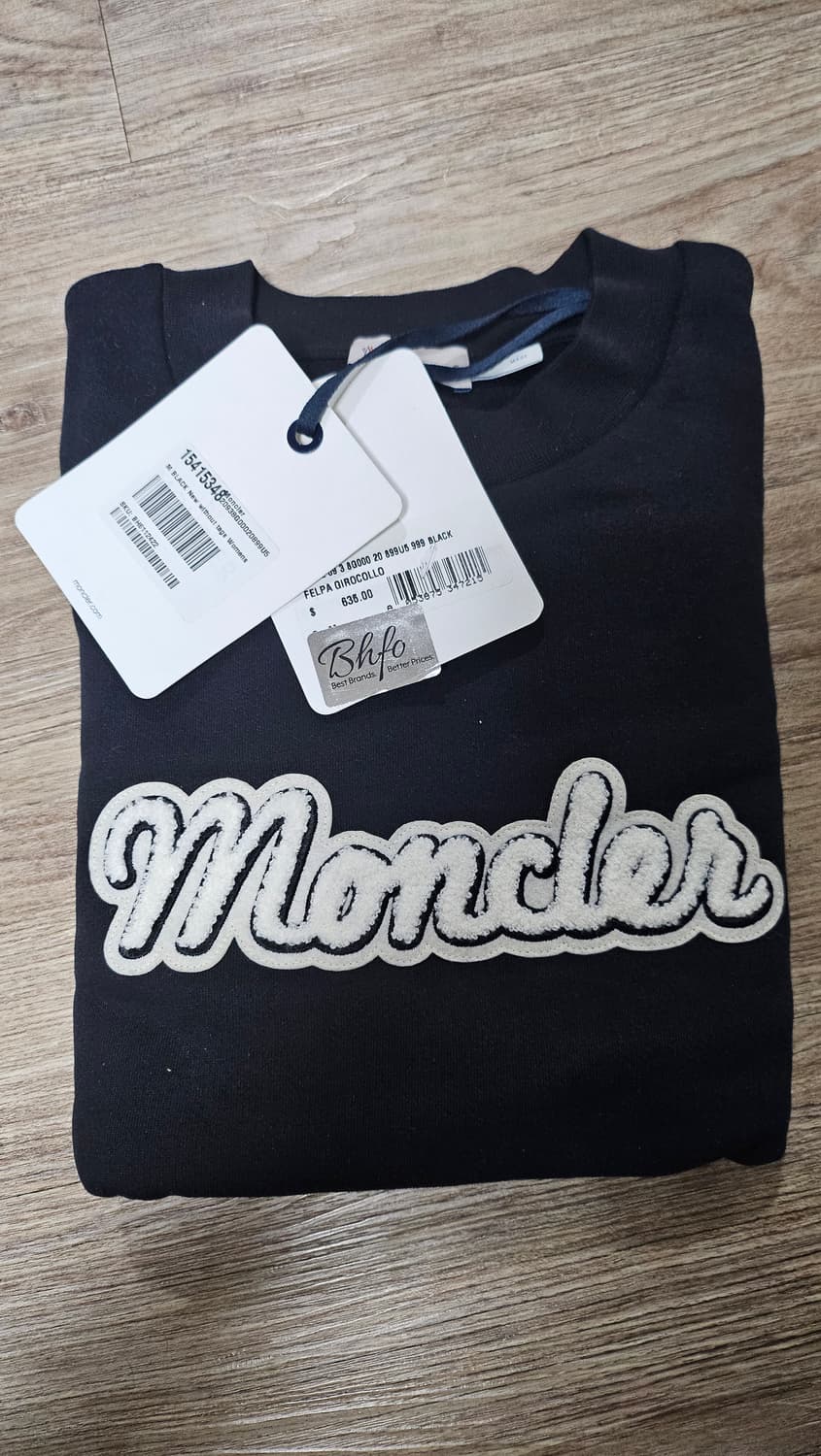 몽클레어 여성 맨투맨 티셔츠 새상품 M 상품이미지2