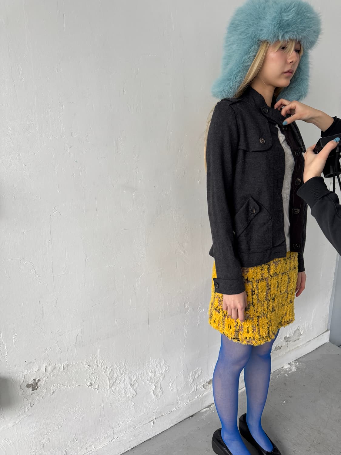 Carolina Herrera button wool shirts 상품이미지5