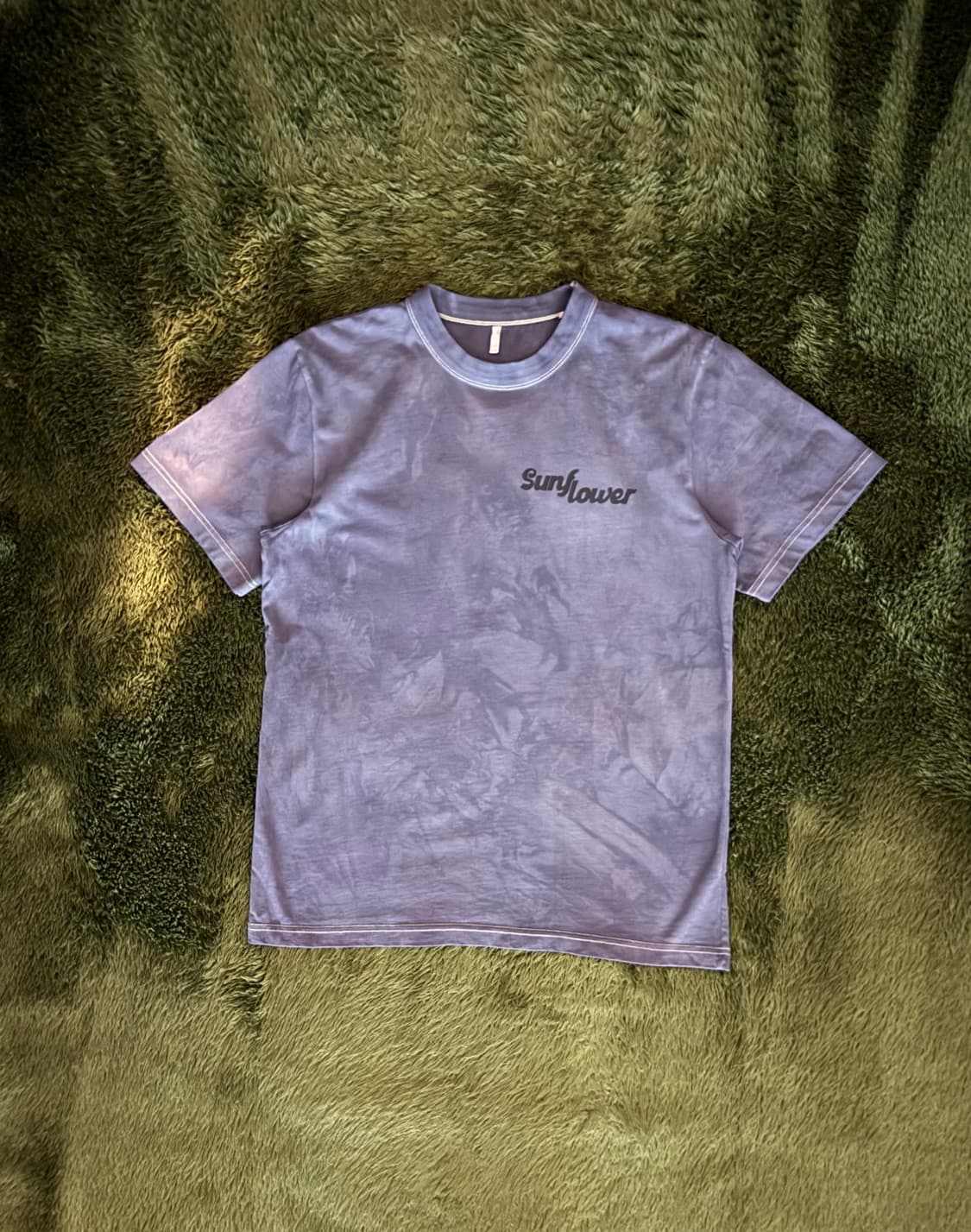 [L] Sunflower 선플라워 핸드 다잉 로고 티셔츠 상품이미지1
