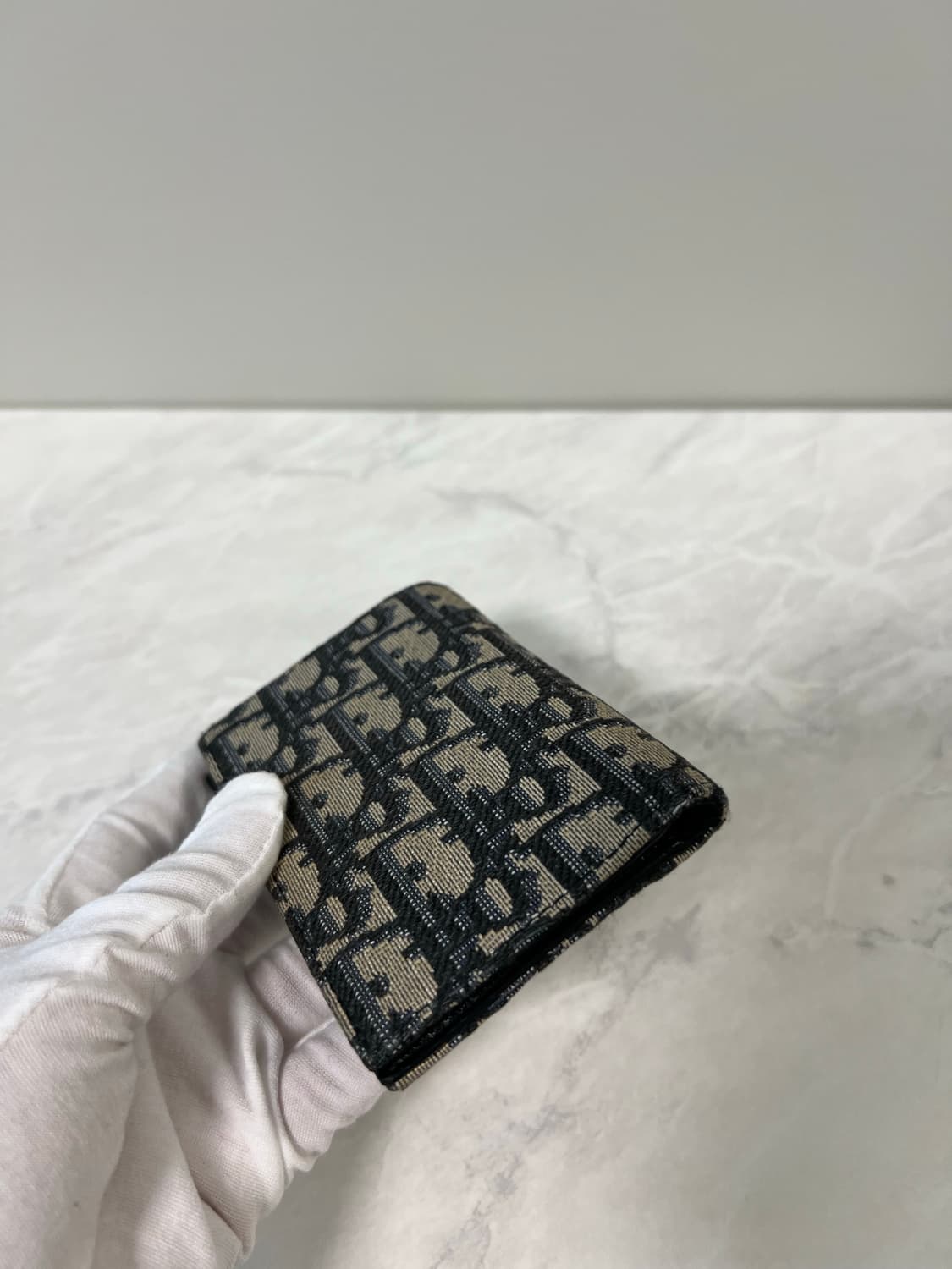 디올 오블리크 자카드 오거나이저 지갑 상품이미지7