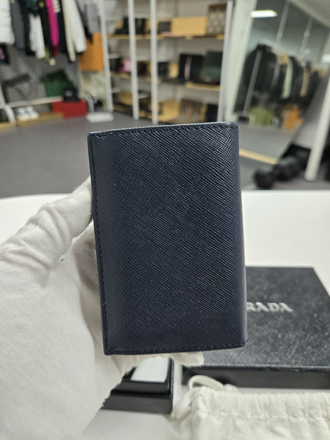 [A급컨디션]프라다 로고 오거나이저 상품이미지2