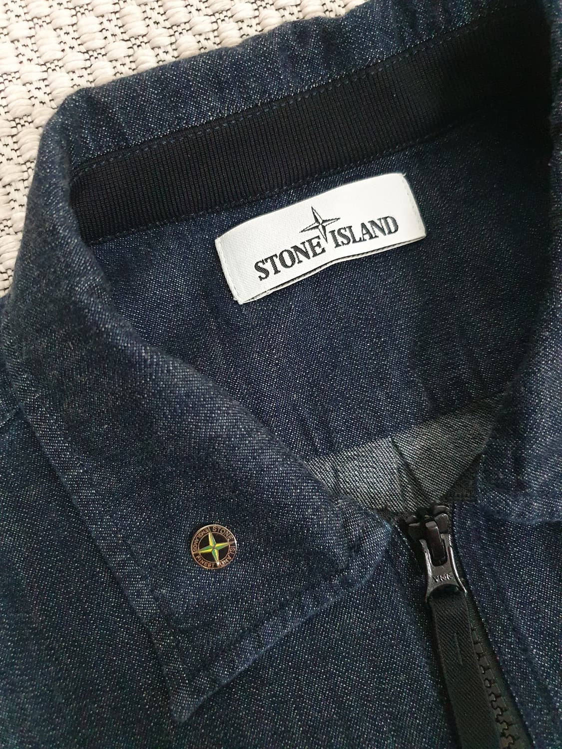 2017 스톤 아일랜드 데님 오버셔츠 상품이미지5