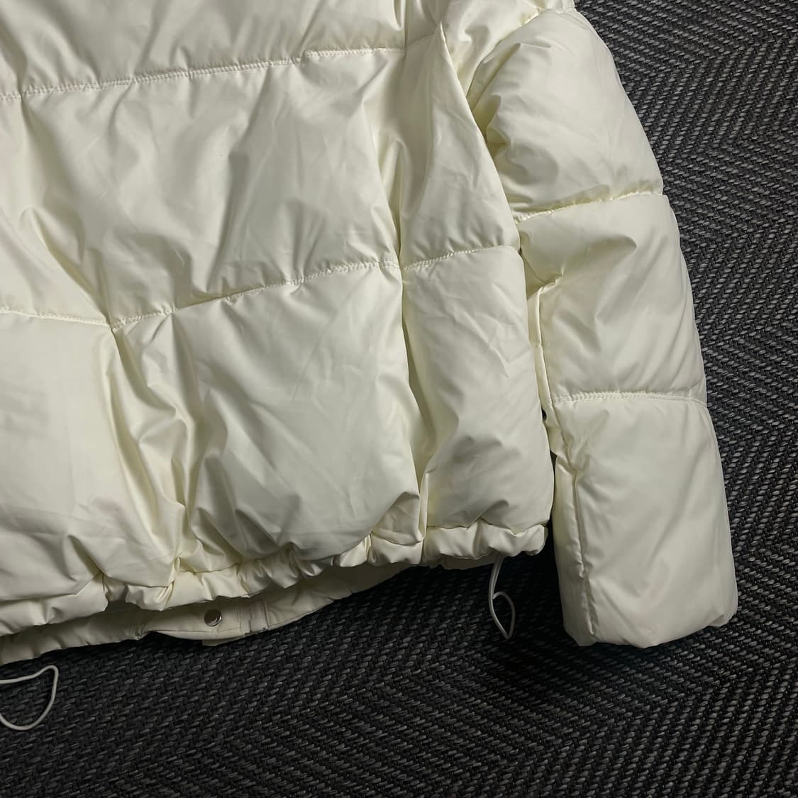 빈티지 우먼스 유광 크롭 패딩o 3950 상품이미지5