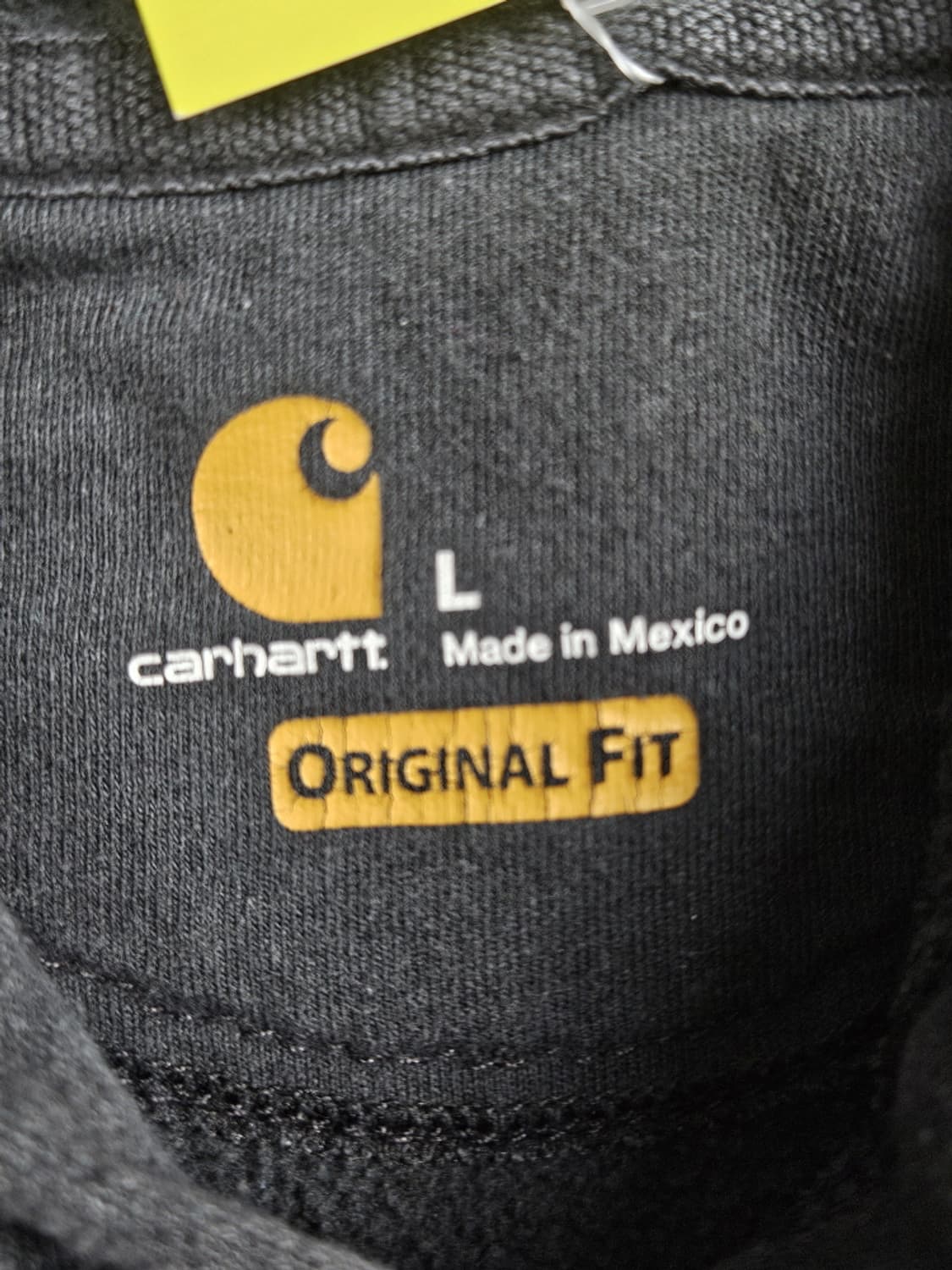 칼하트 다잉 워시드 커스텀 스웻 후드 티셔츠 ( L ) / 10134 상품이미지7