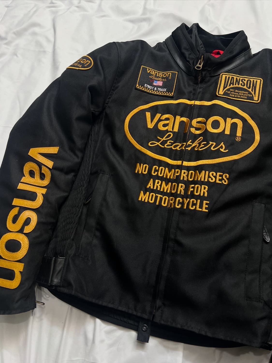 밴슨 레이싱자켓 라이더자켓 상품이미지7